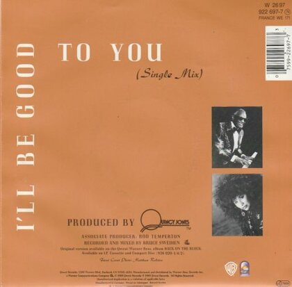 Quincy Jones - I'll be good to you + (instr.) (Vinylsingle)