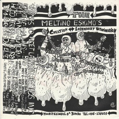 The Freaking Farmer Boys / The Melting Eskimo's - Thank God I'm A Freaking Farmer Boy (EP) (Vinylsingle)