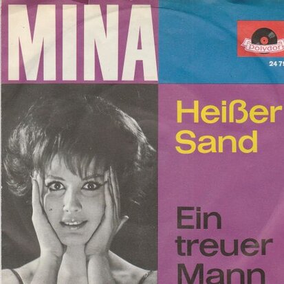 Mina - Heisser sand + Ein treuer mann (Vinylsingle)