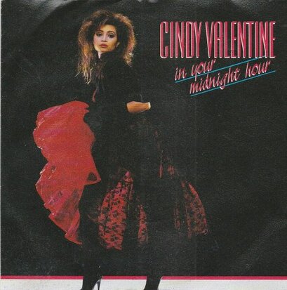 Cindy Valentine - In Your Midnight Hour + Work It Out (Vinylsingle)