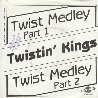 Twistin' Kings - Twist Medley + (Part 2) (Vinylsingle)