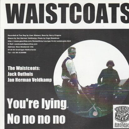 Waistcoats / Beyond Lickin' - You're Lying (EP) (Vinylsingle)