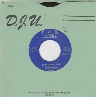 Frank Floyd / Larry Kennon - Rock A Little Baby + Monkey Love (Vinylsingle)