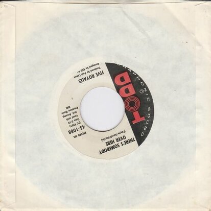 Five Royales - There's Somebody Over Here + Baby Don't Do It (Vinylsingle)