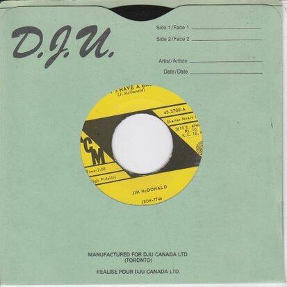 Jim McDonald - Let's Have A Ball + My Heart Needs Breaking (Vinylsingle)