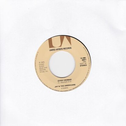 Jay & the Americans - Cara Mia + Gypsy woman (Vinylsingle)