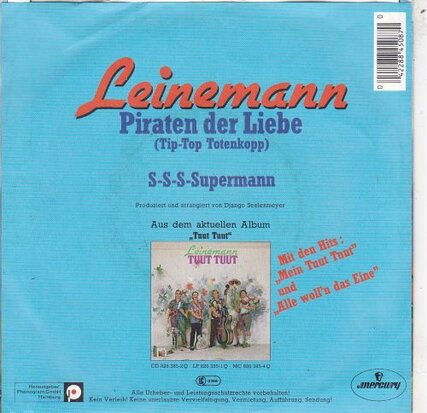 Leinemann - Piraten Der Liebe + S-S-S-Supermann (Vinylsingle)