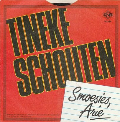 Tineke Schouten - Smoesies, Arie + 't Tiroler Jodellied (Vinylsingle)