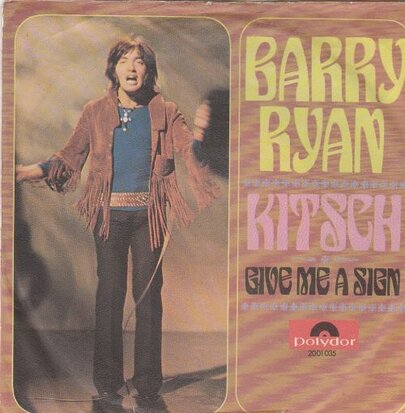 Barry Ryan - Kitsch + Give me a sign (Vinylsingle)