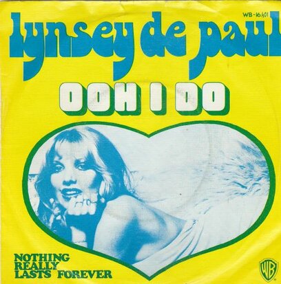 Lynsey de Paul - Ooh I do + Nothing really lasts forever (Vinylsingle)