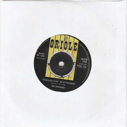 Spotnicks - Hava Naguila + Highflyin' Scotsman (Vinylsingle)