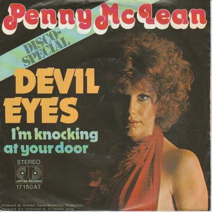 Penny McLean - Devil Eyes + I'm Knocking (At Your Door) (Vinylsingle)