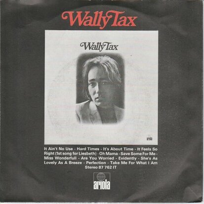 Wally Tax - Bridges are burning + Lots of luck (Vinylsingle)