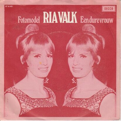 Ria Valk - Fotomodel + Een dure vrouw (Vinylsingle)