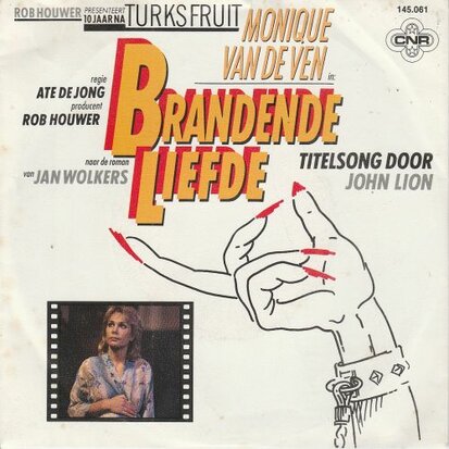 John Lion - Brandende liefde + Zarina Rahima (Vinylsingle)