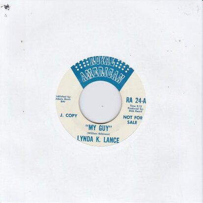 Lynda K. Lance - My Guy + My Guy (Vinylsingle)