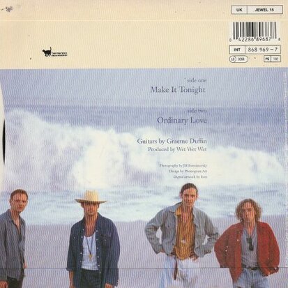 Wet Wet Wet - Make it tonight + Ordinary love (Vinylsingle)