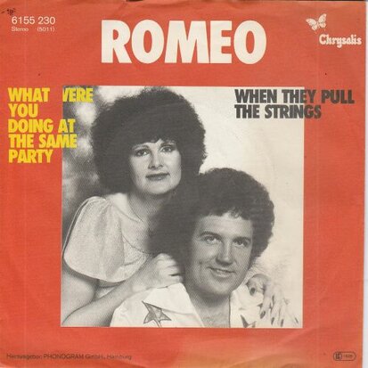 Romeo - When they pull the string + Blue chip music (Vinylsingle)