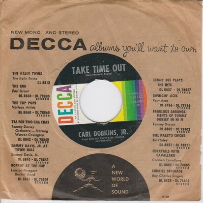 Carl Dobkins Jr. - Take Time Out + Lovelight (Vinylsingle)