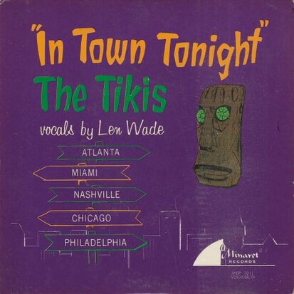 The Tikis - In Town Tonight (EP) (Vinylsingle)