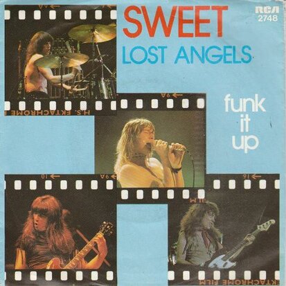 Sweet - Lost angels + Funk it up (Vinylsingle)