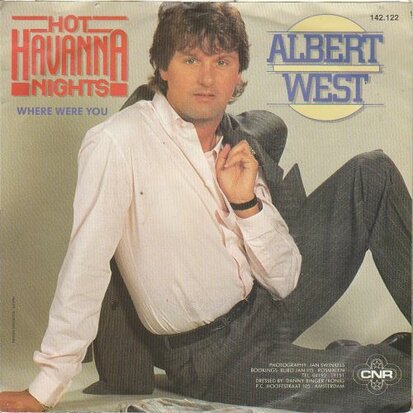 Albert West   - Hot havanna nights + Where were you (Vinylsingle)