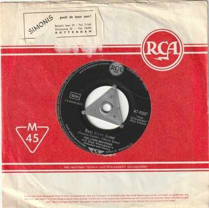 Ames Brothers - Red River Rose + A Very Precious Love (Vinylsingle)