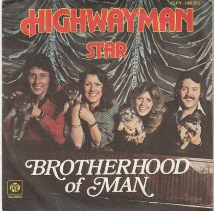 Brotherhood of Man - Highwayman + Star (Vinylsingle)