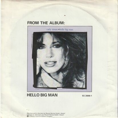 Carly Simon - You Know What To Do + Orpheus (Vinylsingle)