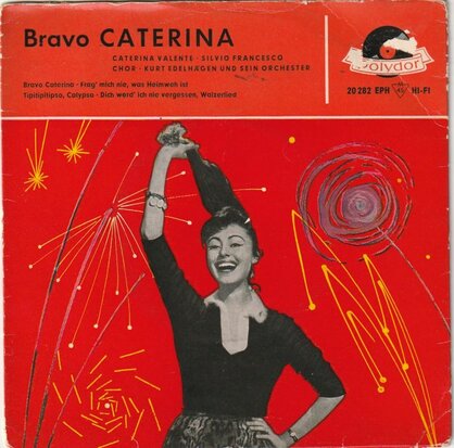 Caterina Valente - Bravo Caterine (EP) (Vinylsingle)