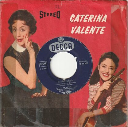 Caterina Valente - Sonnenschein + Rote rosen werden bluh'n (Vinylsingle)