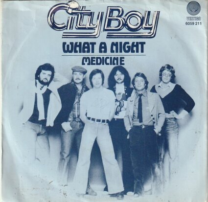 City Boy - What A Night + Medicine (Vinylsingle)