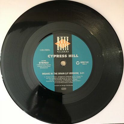 Cypress Hill - Insane In The Brain + (Instr.) (Vinylsingle)