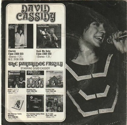 David Cassidy - I am a clown + Some kind of a summer (Vinylsingle)