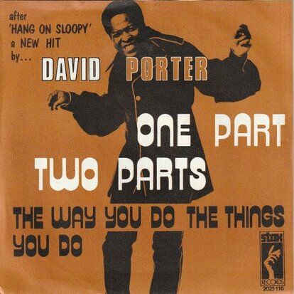 David Potter - One Part Two Parts + The Way You DomThe Things You Do (Vinylsingle)