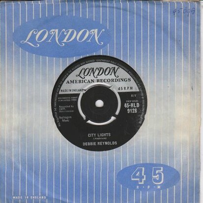 Debbie Reynolds - City Lights + Just For A Touch Of Your Love (Vinylsingle)