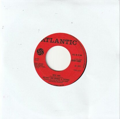 Delaney & Bonnie & Friends - Miss Ann +Let Me Be Your Man (Vinylsingle)