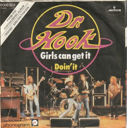 Dr. Hook - Girls can get it + Doin' it (Vinylsingle)