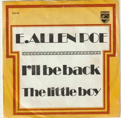 E. Allen Poe - I'll Be Back + The Little Boy (Vinylsingle)