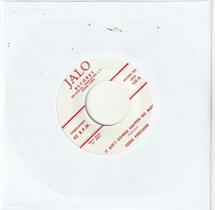 Eddie Fontaine - Where Is De Woman + It Ain't Gonna Happen No More (Vinylsingle)