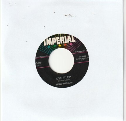 Ernie Freeman - Live It Up + Whispering Hope (Vinylsingle)