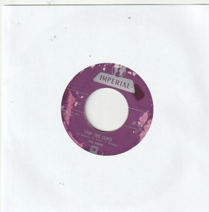 Fats Domino - Did you ever see a dream walking + Stop the clock (Vinylsingle)