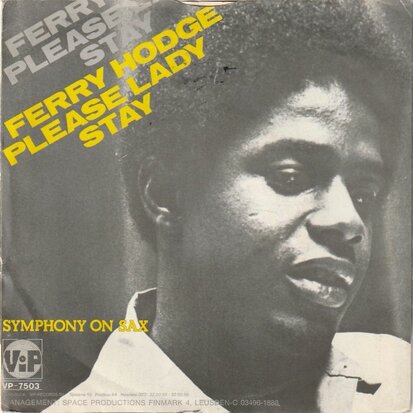 Ferry Hodge - Please Lady Stay + Symphony On Sax (Vinylsingle)