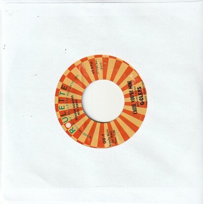 G-Clefs - Symbol Of Love + Cause You're Mine (Vinylsingle)