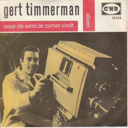 Gert Timmerman - Waar de wind de zomer vindt + Alleen (Vinylsingle)