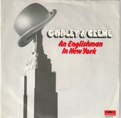 Godley & Creme - An englishman in New York + Silent running (Vinylsingle)