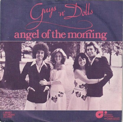 Guys 'n' Dolls - Angel of the morning + Let's make love (Vinylsingle)