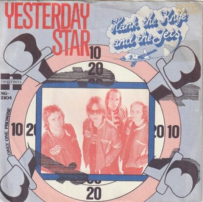 Hank the Knife - Yesterday star + Only one promise (Vinylsingle)