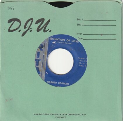 Harold Doorman - Mountain Of Love + To Be With You (Vinylsingle)