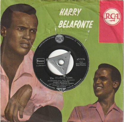 Harry Belafonte - The marching saints + Did you hear about. (Vinylsingle)